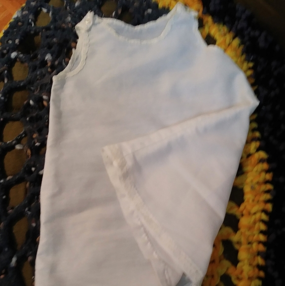 4 Pieces Crocheted Baptism Christening Gown, Doll Gown - Picture 8 of 8